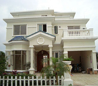 北京獨(dú)棟別墅設(shè)計(jì)及施工完工圖