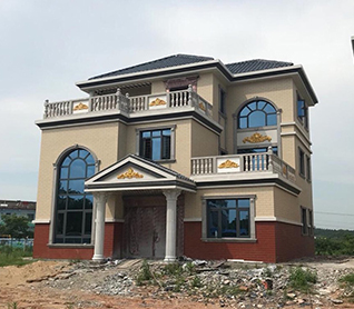 北京三層別墅設(shè)計(jì)及施工完工圖