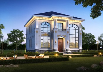 復(fù)式樓房二層農(nóng)村別墅圖，村里建一棟絕對人人都羨慕