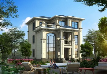 110平方米農(nóng)村三層復式房屋施工圖，通透時尚，低調(diào)又奢華