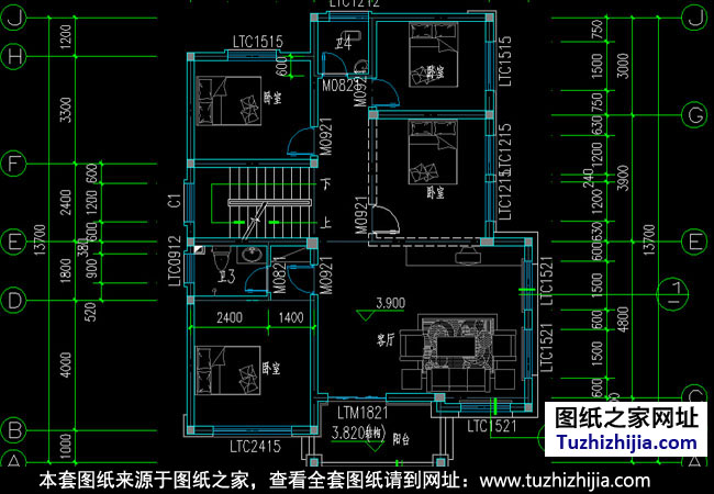 三層樓中樓復式別墅設計方案