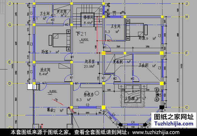 三層別墅設(shè)計方案帶效果圖