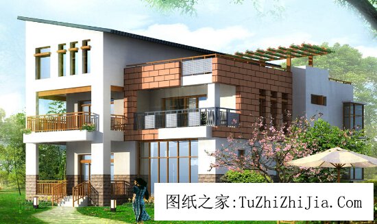 別墅設(shè)計(jì)圖紙及效果圖大全--首選：魯班設(shè)計(jì)