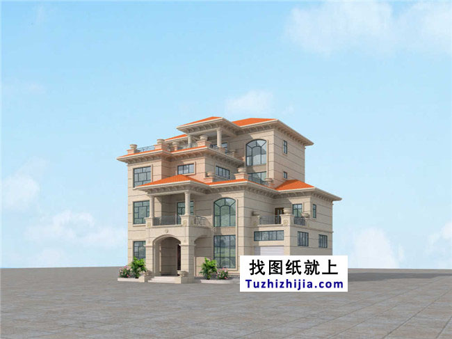 新農(nóng)村全套四層別墅設(shè)計(jì)圖紙