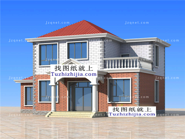 100平方米,新農(nóng)村二層房屋設(shè)計圖紙