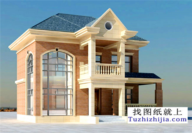 120平方米二層農(nóng)村自建別墅設(shè)計(jì)施工圖紙全套CAD,12X11米