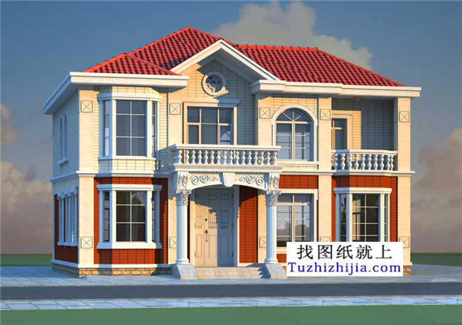 160平方米農(nóng)村實(shí)用型二層自建小別墅設(shè)計(jì)施工圖紙15米*10米