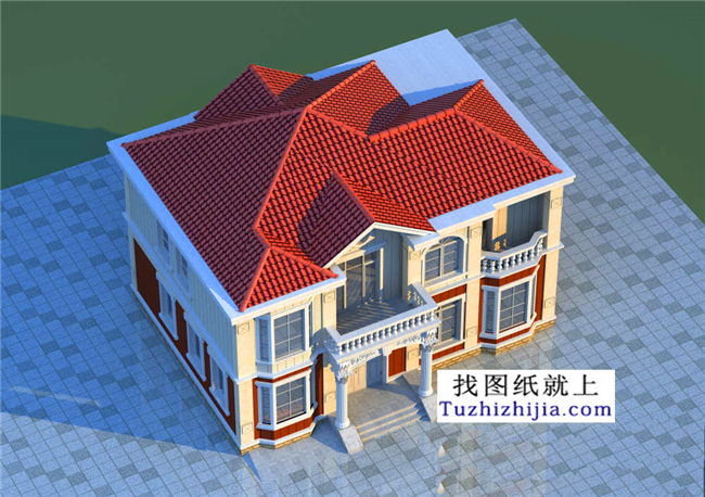 160平方米農(nóng)村實(shí)用型二層自建小別墅設(shè)計(jì)施工圖紙15米*10米