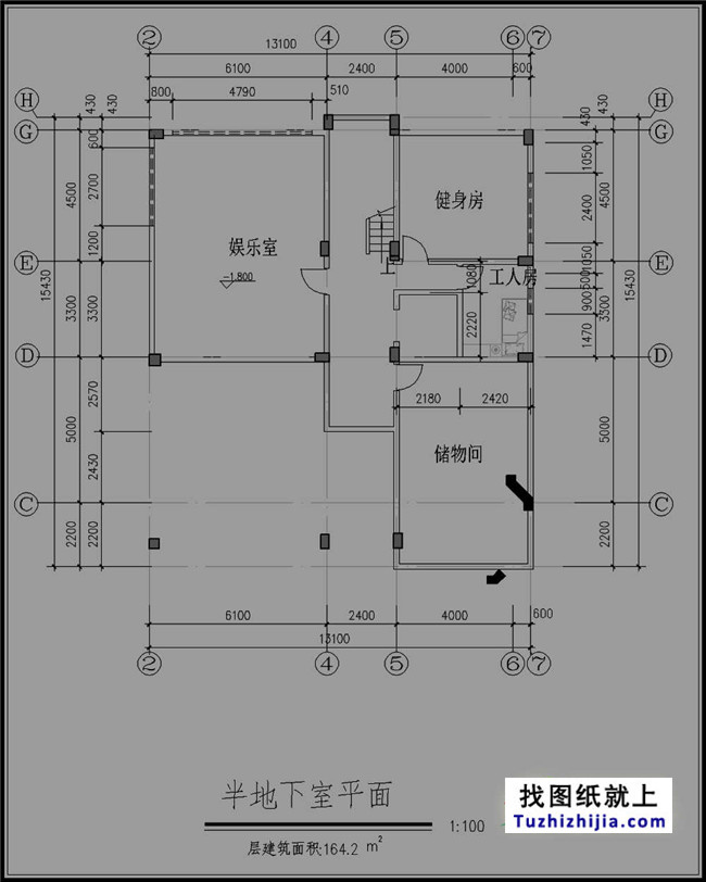 高檔四層帶塔樓歐式別墅設(shè)計圖紙