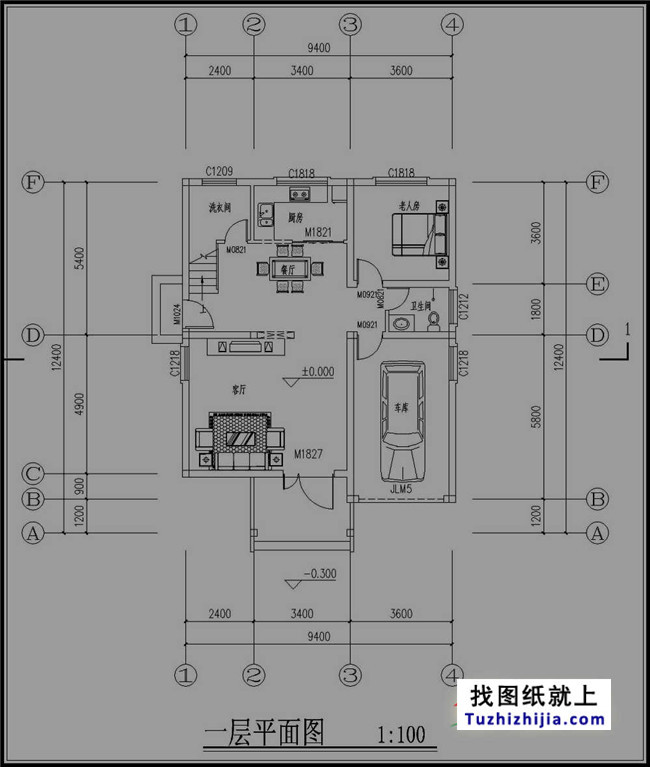 110平方米新農(nóng)村三層房屋設(shè)計圖紙