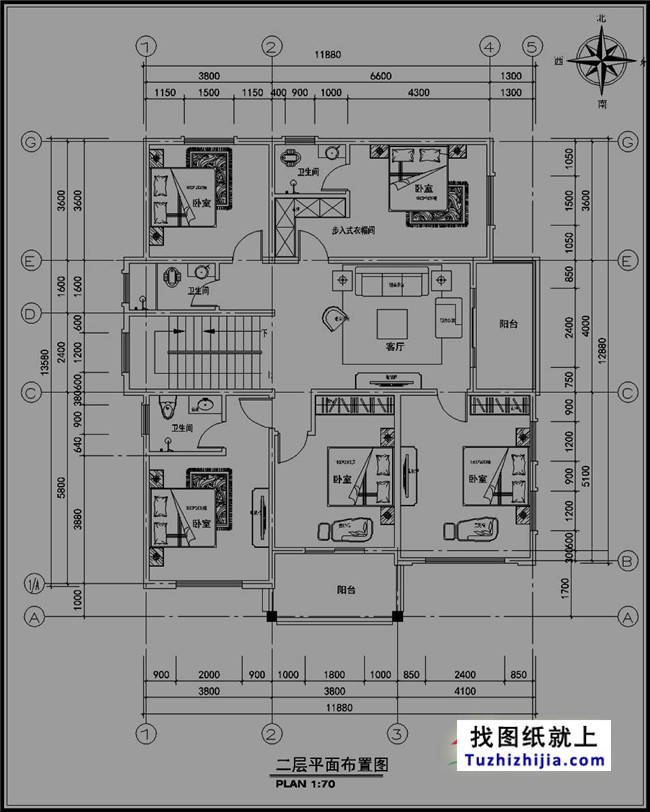 大氣實用的三層別墅設(shè)計圖紙及效果圖