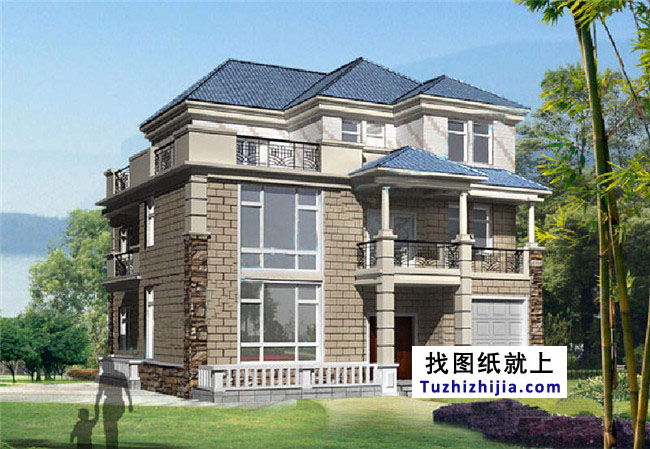 210平方米新農村三層別墅設計圖紙