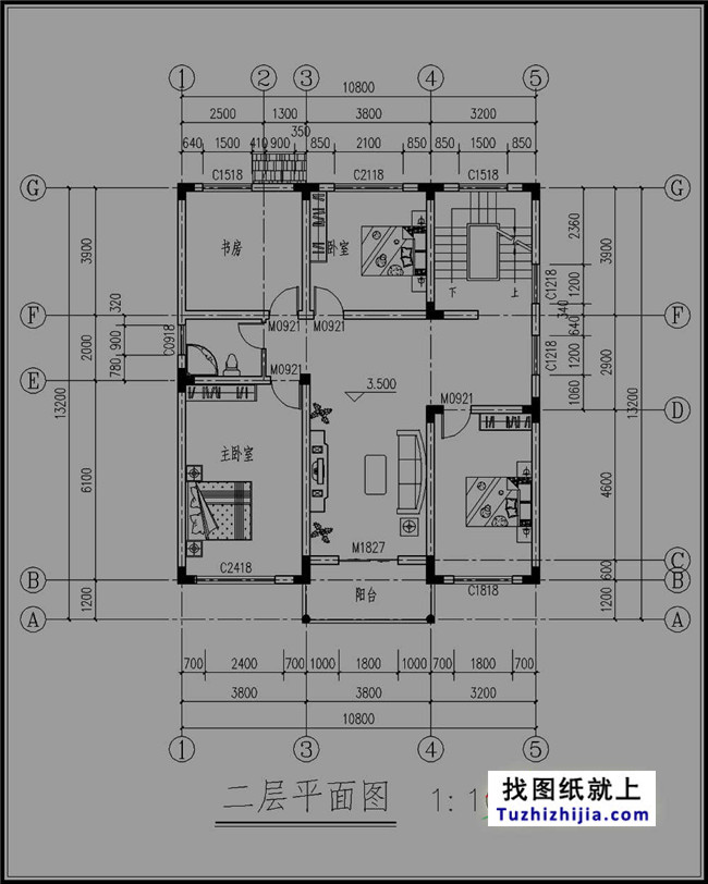 140平方米三層別墅設(shè)計(jì)圖紙，帶屋頂花園