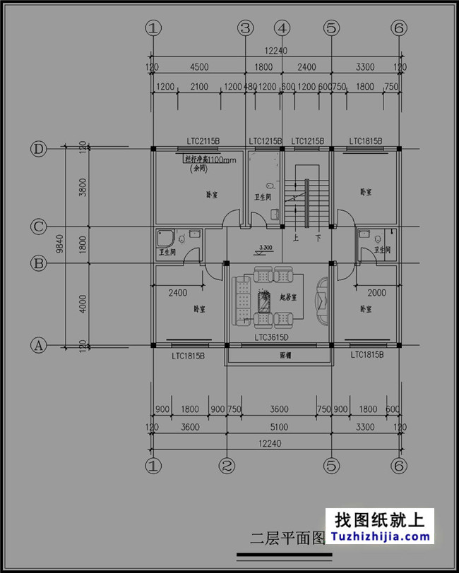 經(jīng)典三層小別墅設(shè)計圖紙（效果圖+全套cad建筑圖）