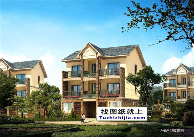 造價(jià):22萬(wàn),115平方米三層地中海風(fēng)格農(nóng)村別墅設(shè)計(jì)圖紙,10x12米