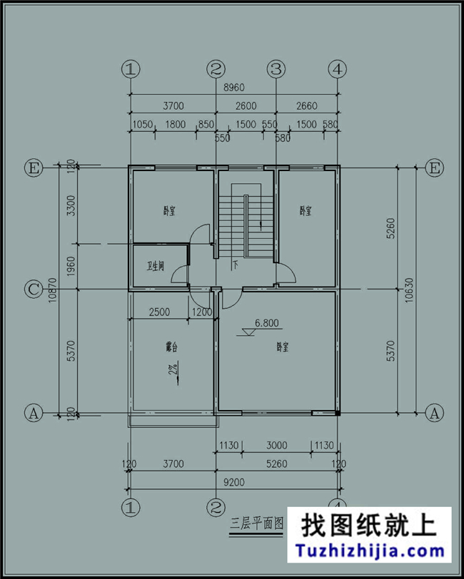  造價:18萬,湖南新農村三層別墅設計圖紙,9X11米100平方米