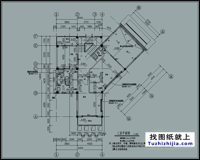 造價(jià):40萬,150平方米現(xiàn)代鋼結(jié)構(gòu)別墅設(shè)計(jì)圖及效果圖,8X14米