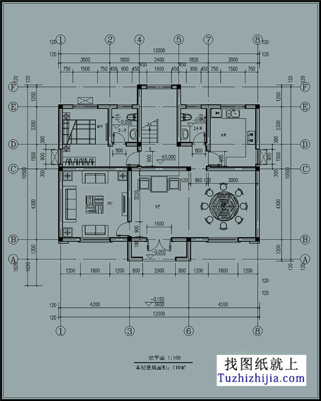 預(yù)算30萬以內(nèi)的三層新農(nóng)村小別墅設(shè)計(jì)施工圖紙及效果圖