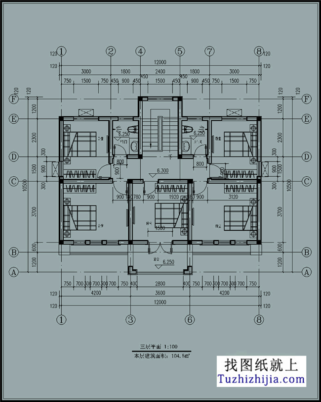 預(yù)算30萬以內(nèi)的三層新農(nóng)村小別墅設(shè)計(jì)施工圖紙及效果圖