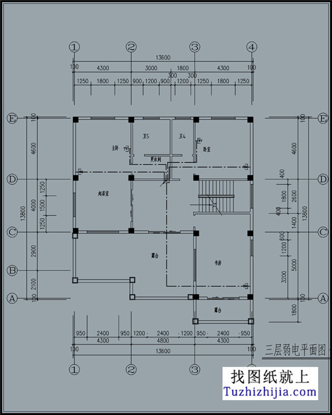 預(yù)算40萬(wàn)左右的樓中樓三層別墅設(shè)計(jì)圖紙及效果圖