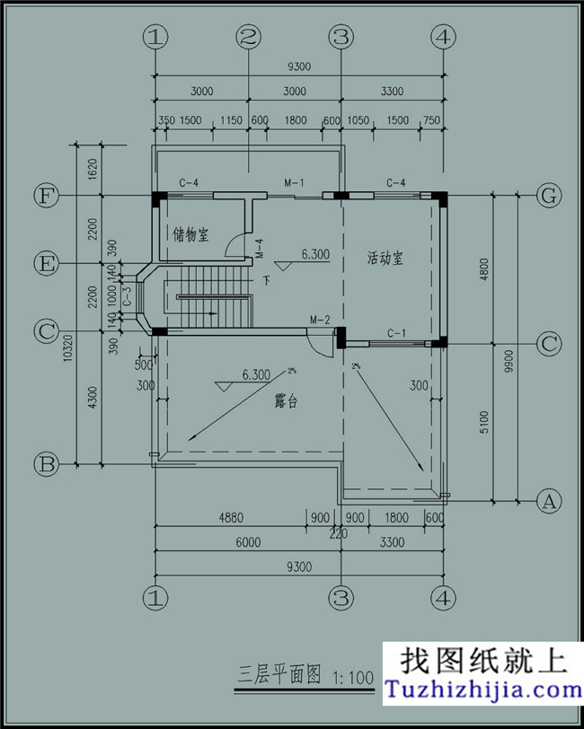 浙江新農(nóng)村110平方米別墅建筑設(shè)計圖紙帶外觀效果圖