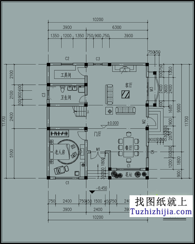 造價(jià)30萬(wàn)以內(nèi)的三層農(nóng)村房屋設(shè)計(jì)圖紙及效果圖