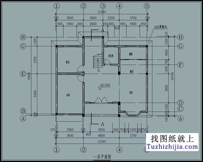25萬左右的農(nóng)村房屋建筑施工設計圖紙