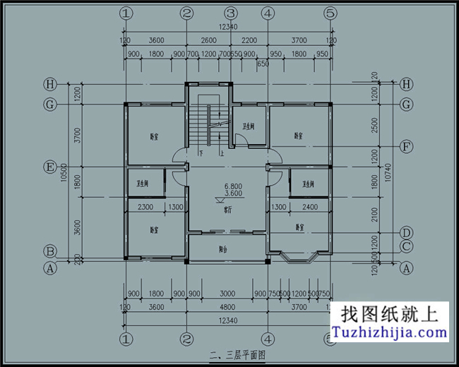 25萬左右的農(nóng)村房屋建筑施工設計圖紙