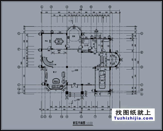 100萬以內(nèi)的豪華三層自建別墅設(shè)計圖紙及效果圖