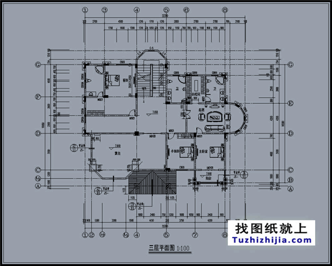 100萬以內(nèi)的豪華三層自建別墅設(shè)計圖紙及效果圖