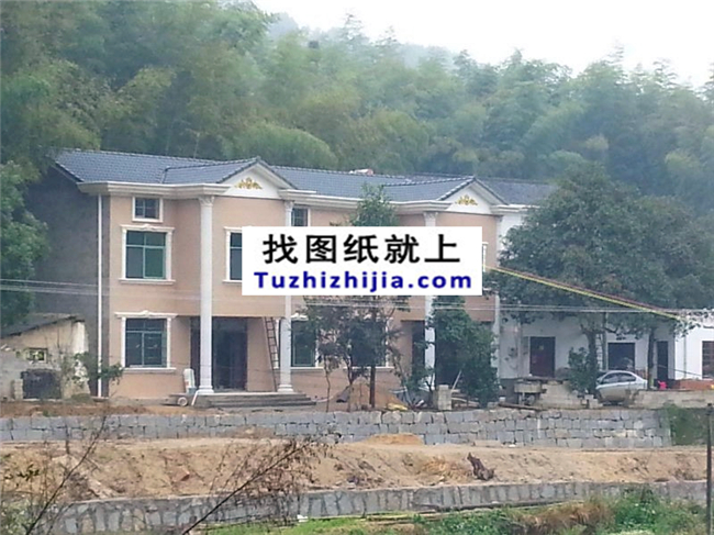 湖南省劉先生自建的雙拼二層帶閣樓全套施工直播。