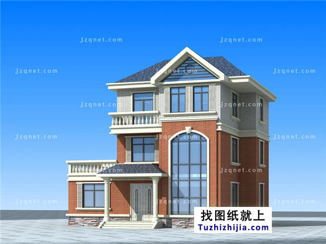 預算30萬左右的新農(nóng)村三層房屋設(shè)計圖推薦