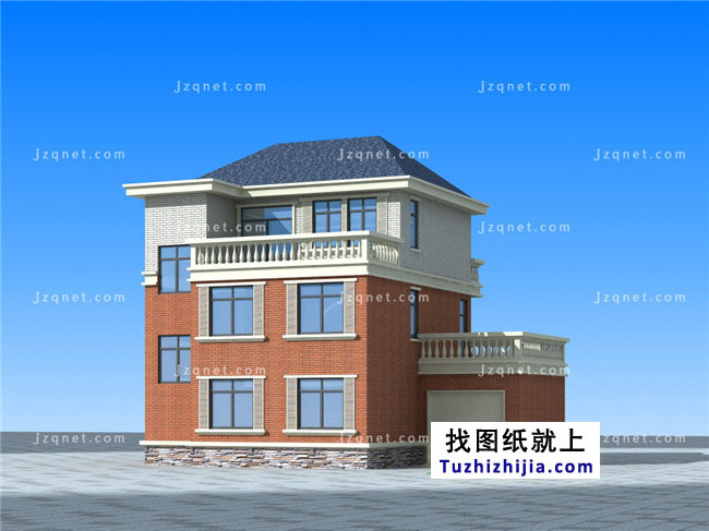 預算30萬左右的新農(nóng)村三層房屋設(shè)計圖推薦