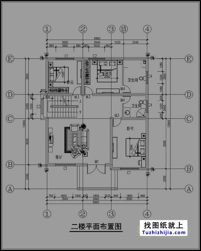 自建三層樓房設(shè)計(jì)圖紙，新農(nóng)村住宅圖紙推薦