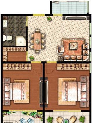 看圖漲姿勢！14圖教你布置風(fēng)景好房