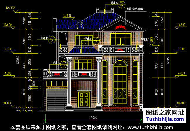 美呆了，農(nóng)村小別墅設(shè)計圖展示，造價30萬左右