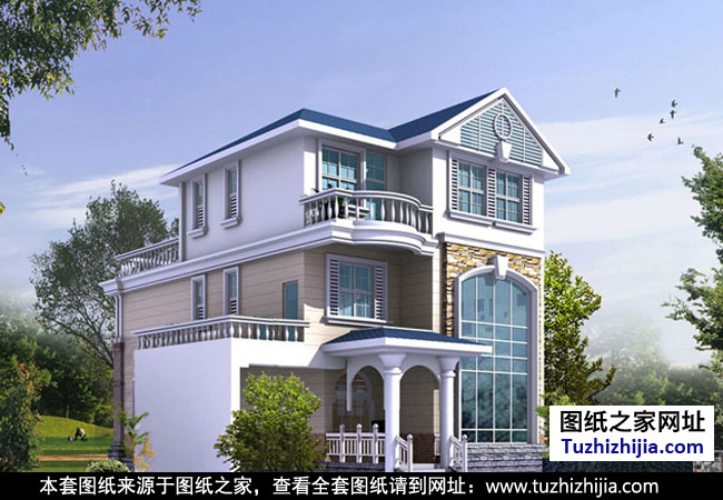 美呆了，農(nóng)村小別墅設(shè)計圖展示，造價30萬左右