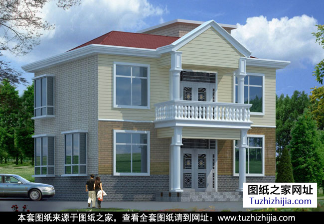 美呆了，農(nóng)村小別墅設(shè)計圖展示，造價30萬左右