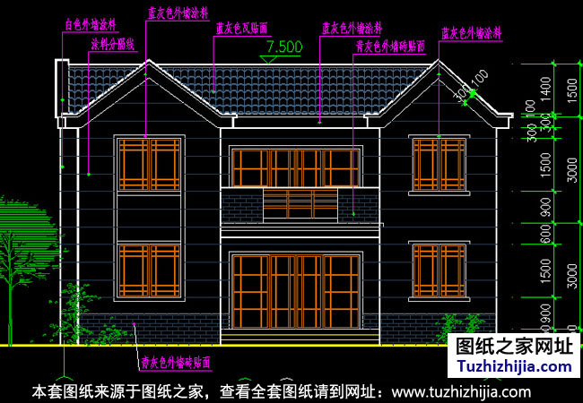 推薦幾款農(nóng)村小別墅設(shè)計圖，自己蓋房的一定要看看哦。