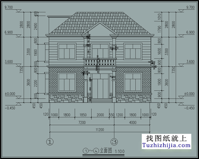 逃離喧囂的城市，帶上農村小別墅設計圖回家建別墅