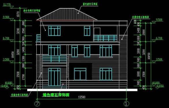 30萬農(nóng)村自建3層小洋樓，高端，大氣，有面子