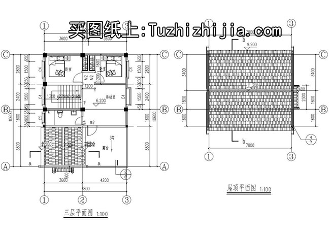 二層半農村小別墅設計方案圖，南方設計圖精選