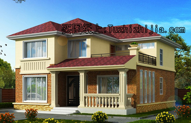 110平房子設計圖，經典的農村自建房屋設計圖