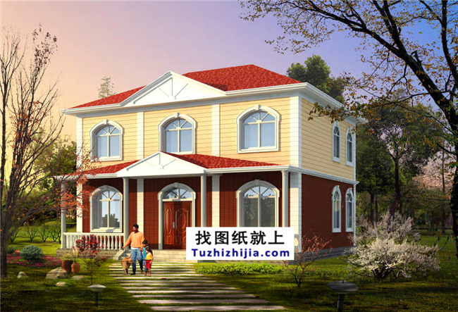 蓋好的【農(nóng)村二層樓房實(shí)景圖】分享給大家！