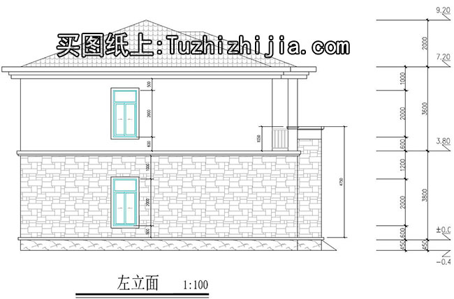 最新：二層別墅圖片大全欣賞！全套建筑施工圖！