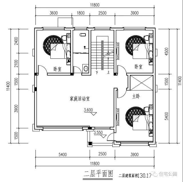 最新款農(nóng)村三層樓房設(shè)計，弧形落地窗采光好，全圖！