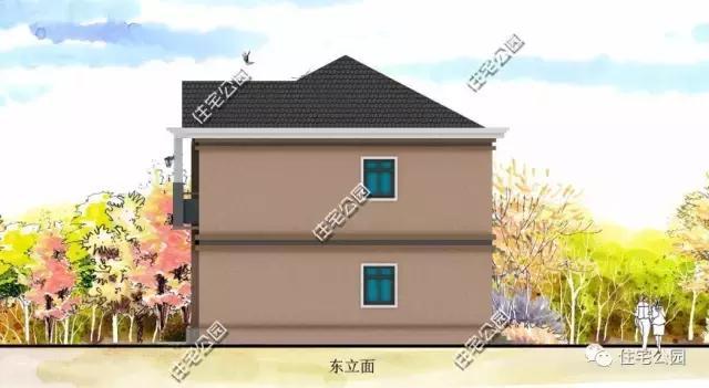 獨(dú)棟小別墅設(shè)計(jì)方案，旋轉(zhuǎn)樓梯帶夾層，怎么做到的？