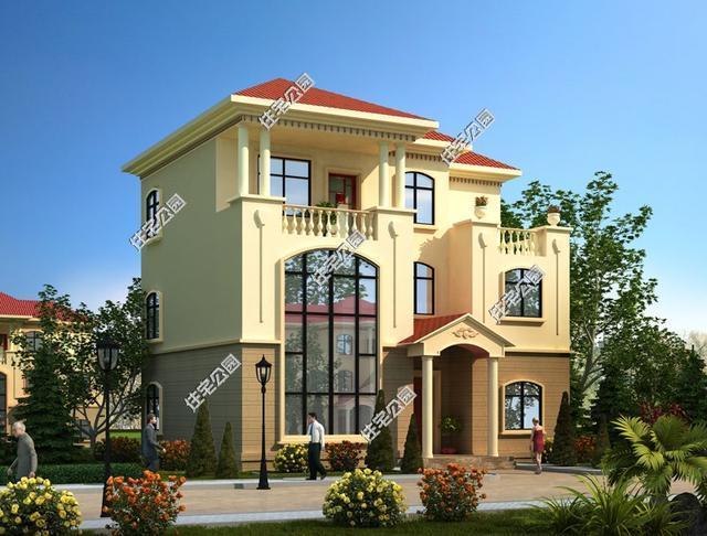 回農(nóng)村，自建三層小別墅設(shè)計(jì)！分享最新圖紙！