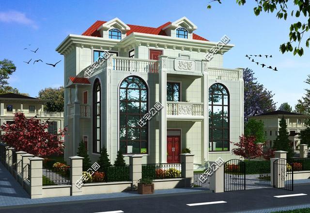 回農(nóng)村，自建三層小別墅設(shè)計(jì)！分享最新圖紙！