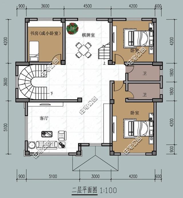 回農(nóng)村，自建三層小別墅設(shè)計(jì)！分享最新圖紙！